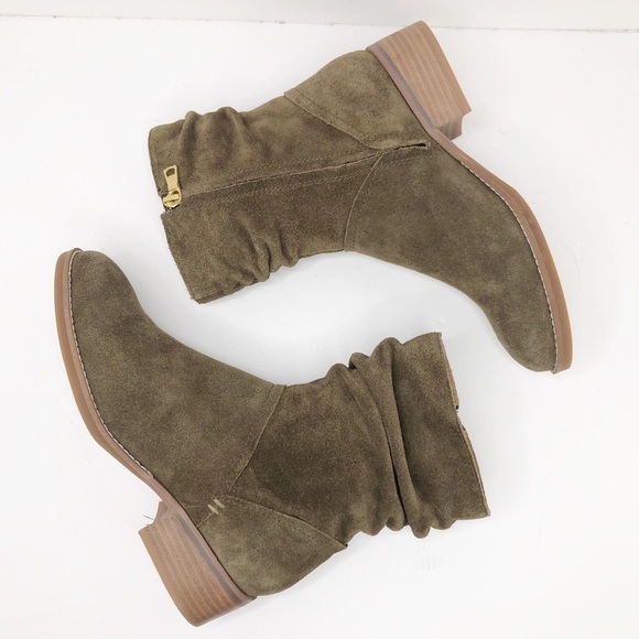 LUCCA Lane Donny Darling brown suede ankle bootie - Picture 6 of 10